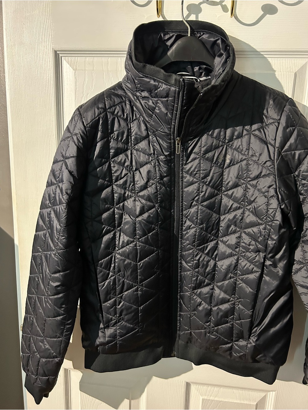 Under Armour Black Quilted Utility Jacket